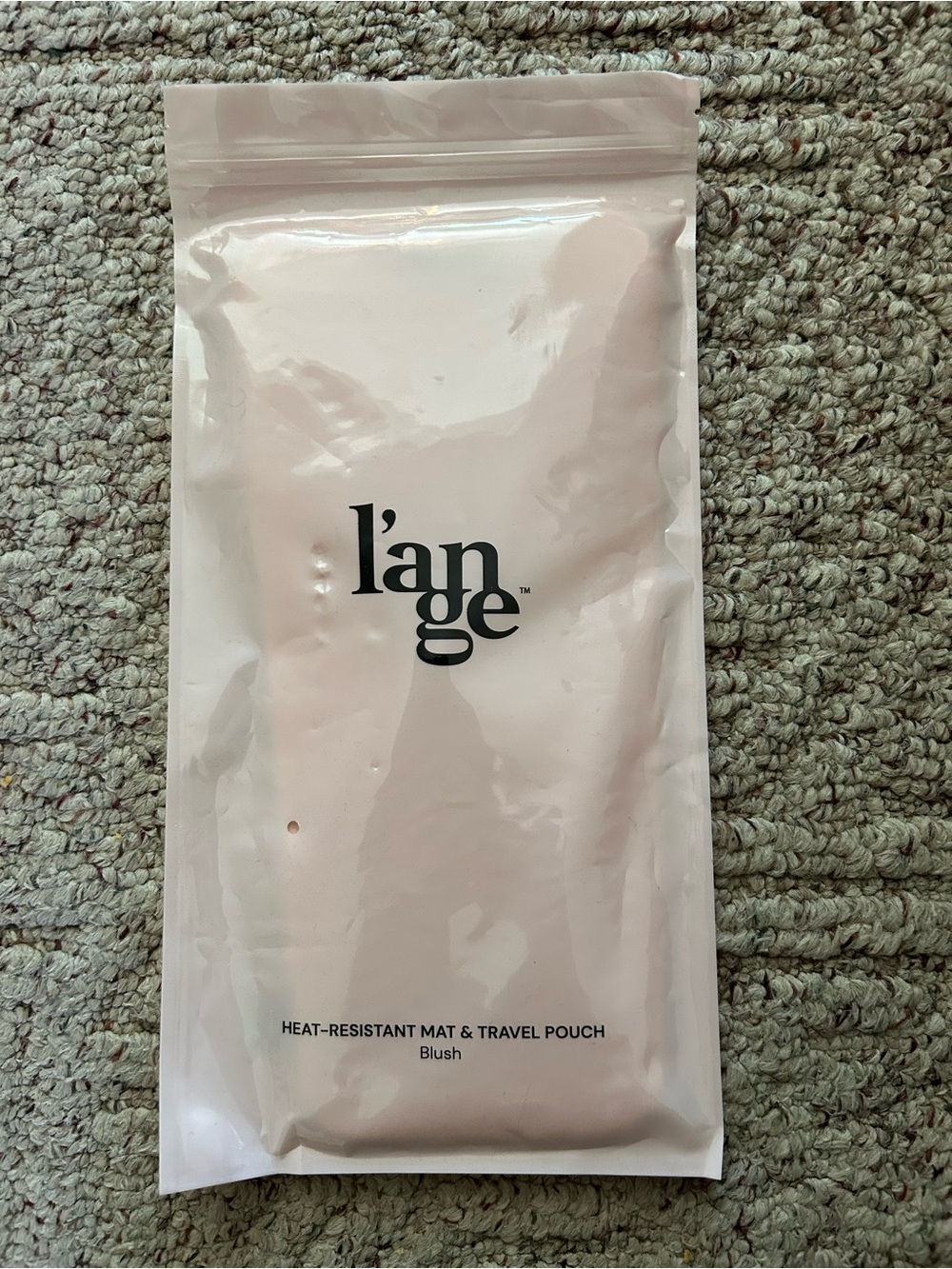 Lange Blush Heat-Resistant Travel Pouch